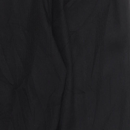 Womens UK Size 10 Marks and Spencer Regular Fit  Black Trousers