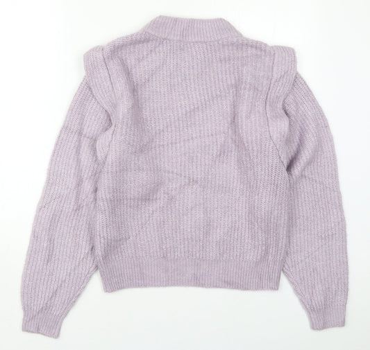 Womens UK Size 6 ASOS Purple Pullover Jumper
