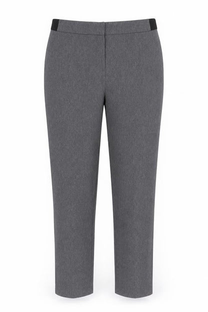 Womens UK Size 10 Matalan Regular Fit Capri Grey Trousers