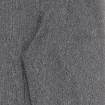 Matalan Womens Grey  Polyester Capri Trousers Size 10 L28 in Regular