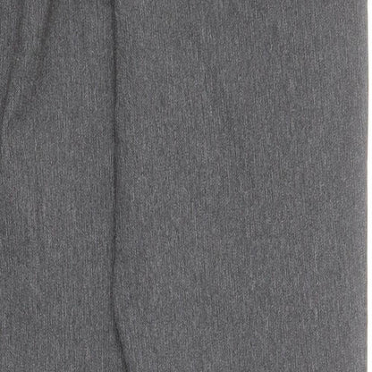 Matalan Womens Grey  Polyester Capri Trousers Size 10 L28 in Regular