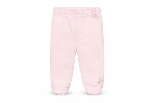 Mothercare Girls Pink  Cotton Cropped Leggings Size 3-6 Months
