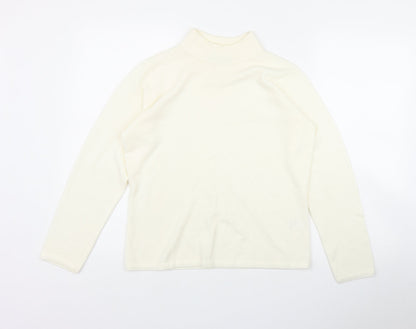 Womens UK Size S BM Ivory Pullover Jumper