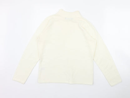 Womens UK Size S BM Ivory Pullover Jumper