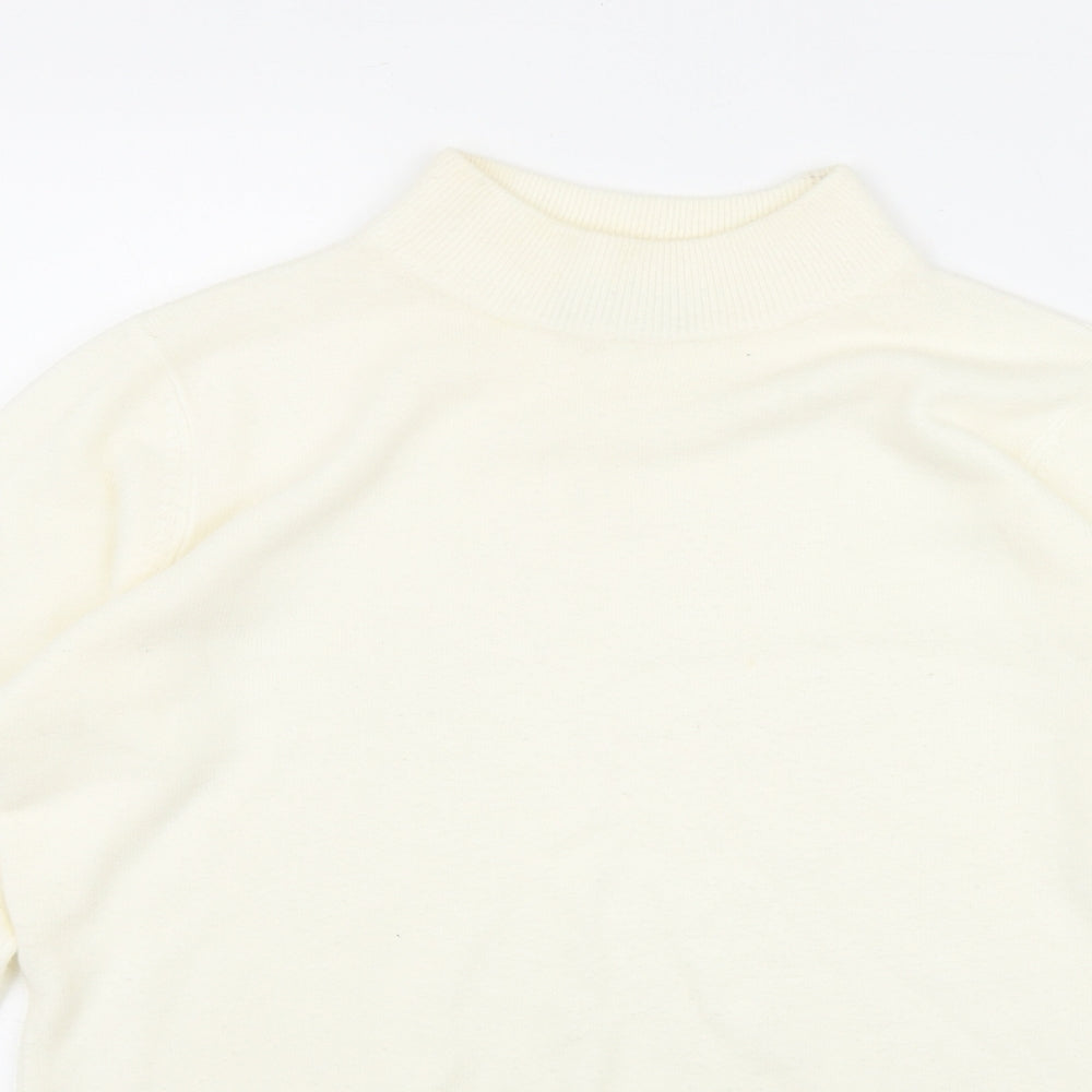 Womens UK Size S BM Ivory Pullover Jumper