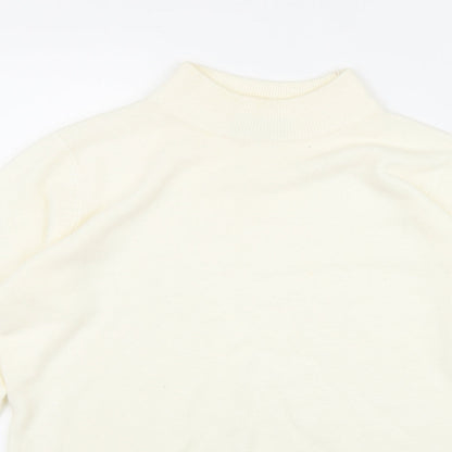 Womens UK Size S BM Ivory Pullover Jumper