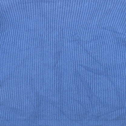 So Sweet Womens Blue V-Neck  Viscose Cardigan Jumper Size M