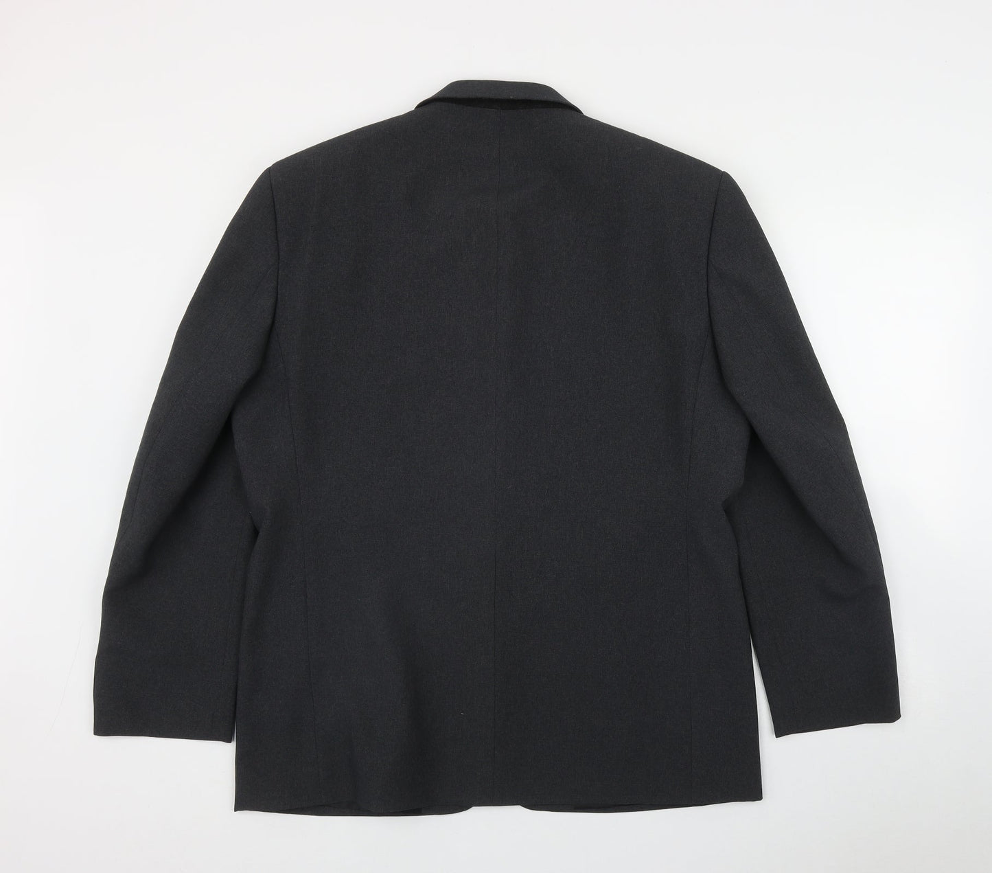 George Mens Grey  Polyester Jacket Suit Jacket Size 40