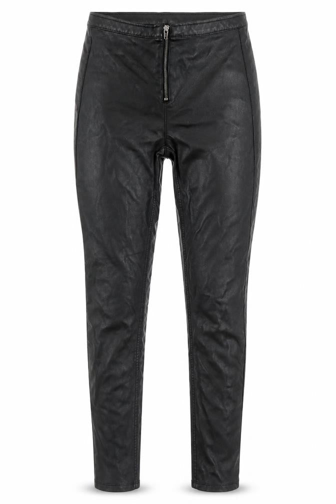 Womens UK Size 8 Divided Regular Fit  Black Trousers