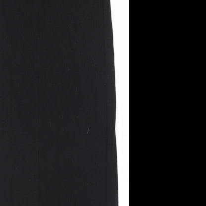 VERO MODA Womens Black  Polyester Tank Dress  Size S  Mock Neck Zip