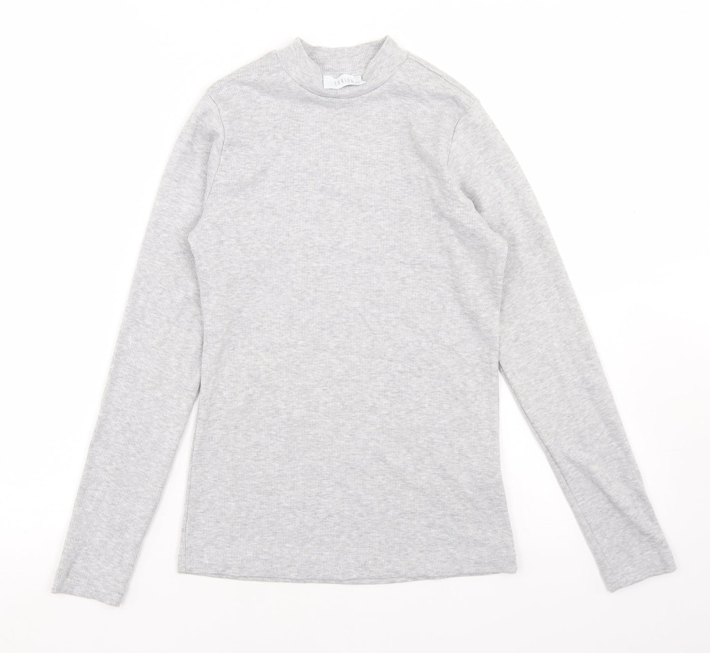 Womens UK Size 10 Savida Grey Basic T-Shirt