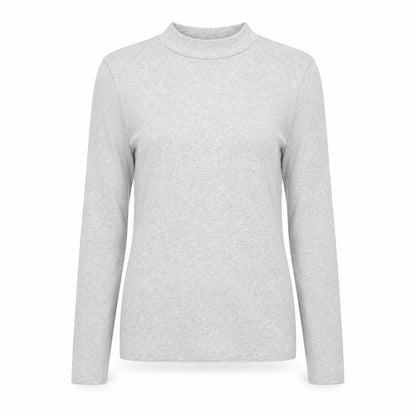 Womens UK Size 10 Savida Grey Basic T-Shirt