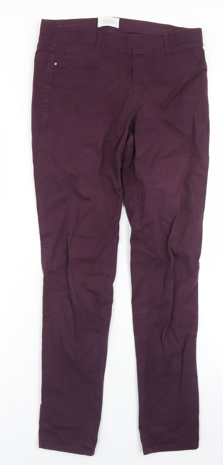 Womens UK Size 8 Savida Regular Fit Jegging Purple Jeans
