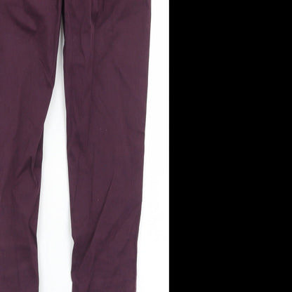 Womens UK Size 8 Savida Regular Fit Jegging Purple Jeans