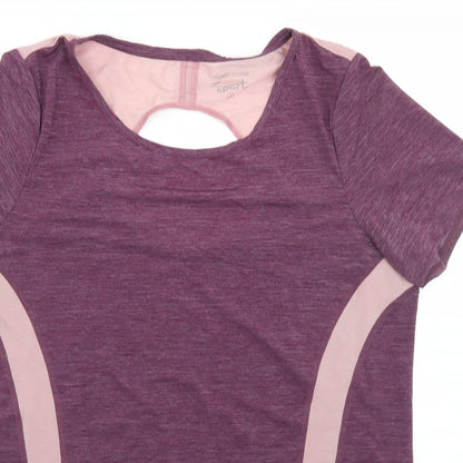 Womens UK Size S Dunnes Stores Purple  T-Shirt