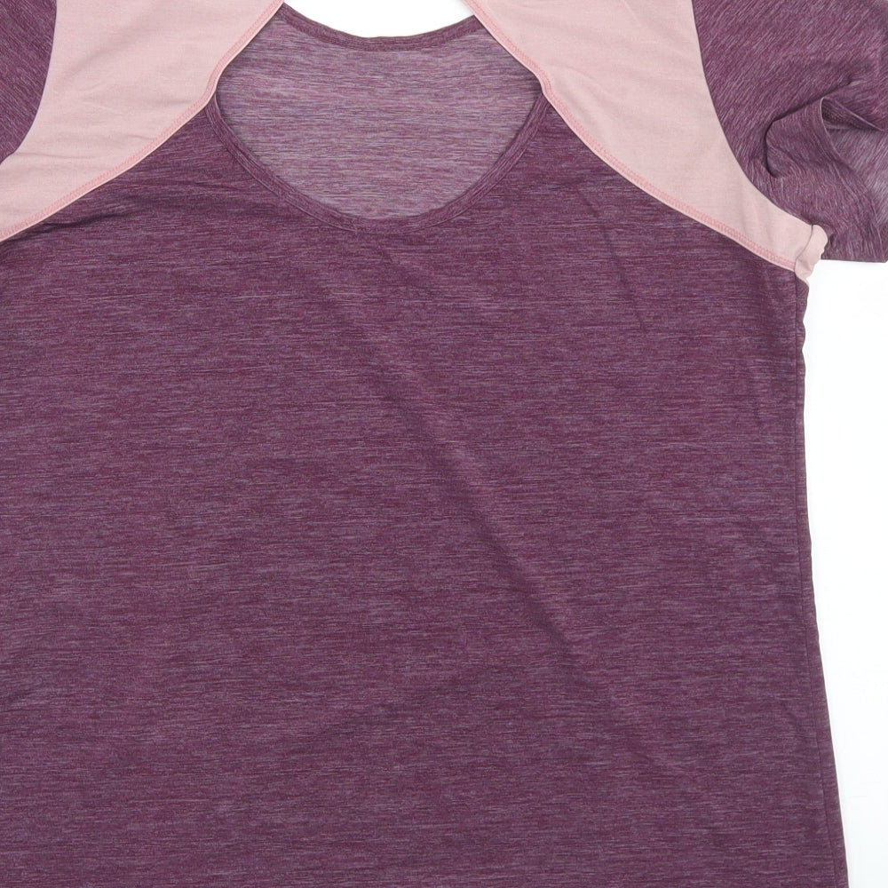 Womens UK Size S Dunnes Stores Purple  T-Shirt