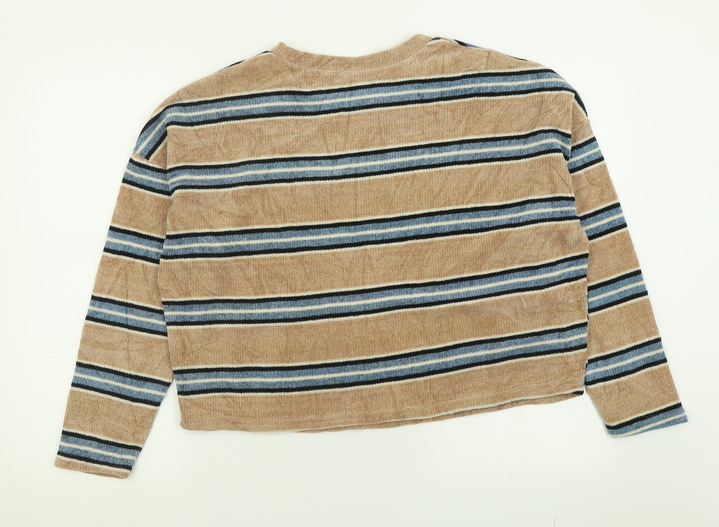 Womens UK Size L New Look Brown Pullover Jumper
