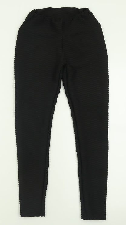 Womens UK Size 26 in Preworn  Capri Black Leggings