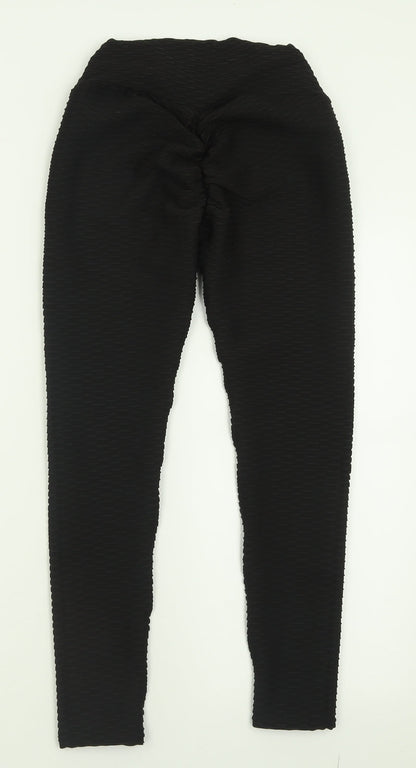Womens UK Size 26 in Preworn  Capri Black Leggings