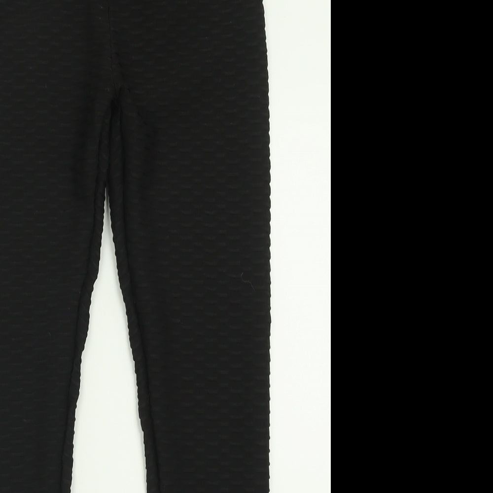 Womens UK Size 26 in Preworn  Capri Black Leggings