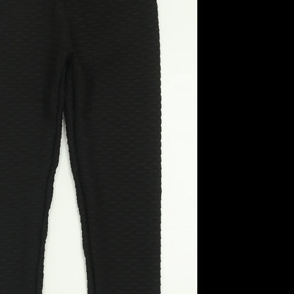 Womens UK Size 26 in Preworn  Capri Black Leggings