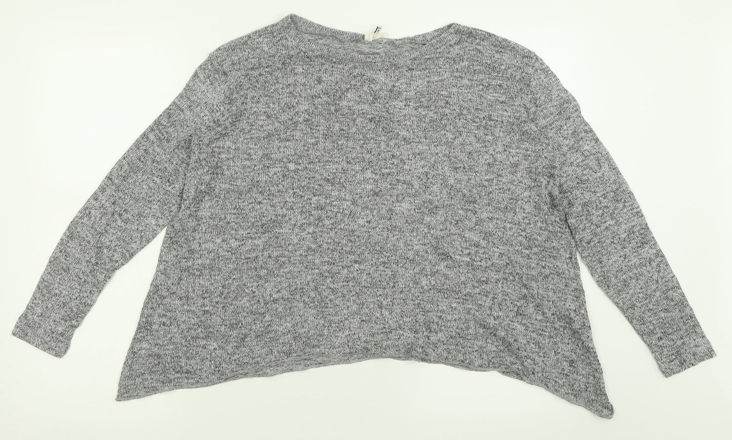 Womens UK Size 12 River Island Grey Pullover Jumper