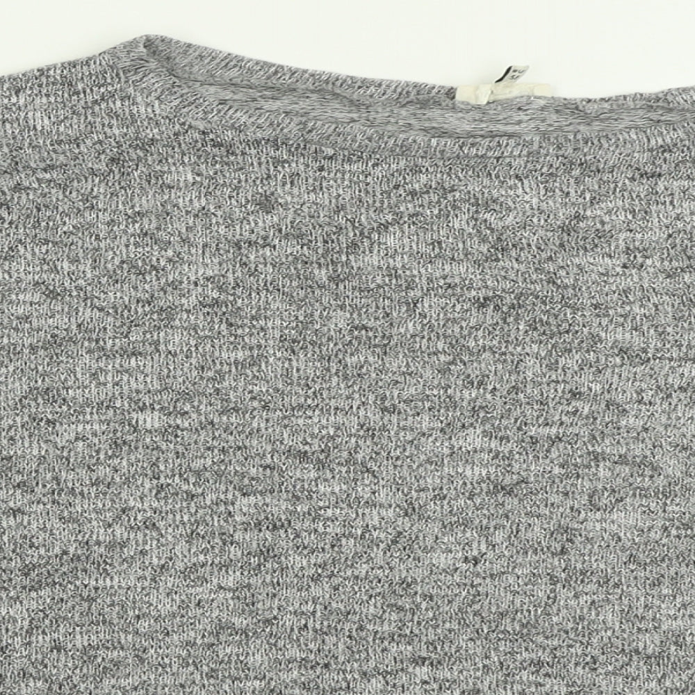 Womens UK Size 12 River Island Grey Pullover Jumper