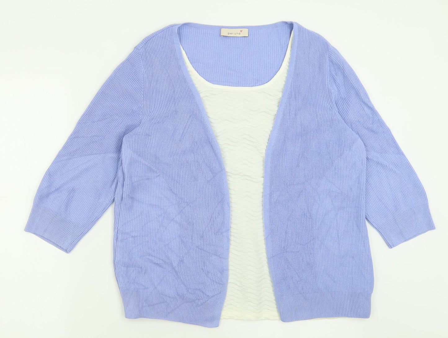 Womens UK Size 16 Per Una Purple Pullover Jumper