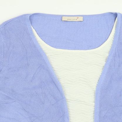 Womens UK Size 16 Per Una Purple Pullover Jumper