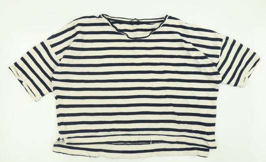 Womens UK Size XL Dunnes Stores White Pullover Jumper