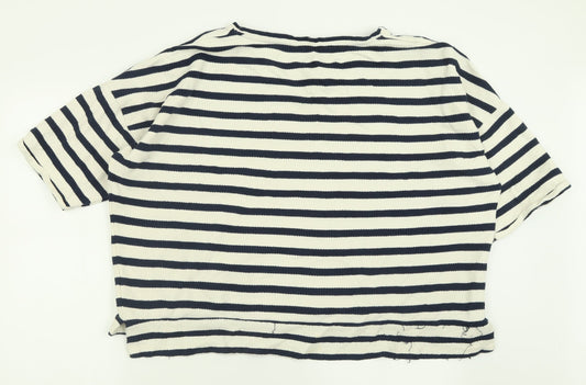 Womens UK Size XL Dunnes Stores White Pullover Jumper