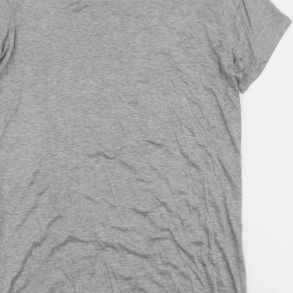 Womens UK Size 12 Studio Grey Jersey T-Shirt