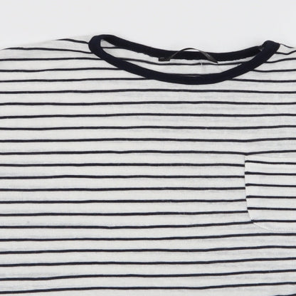 Womens UK Size L Dunnes Stores White Basic T-Shirt
