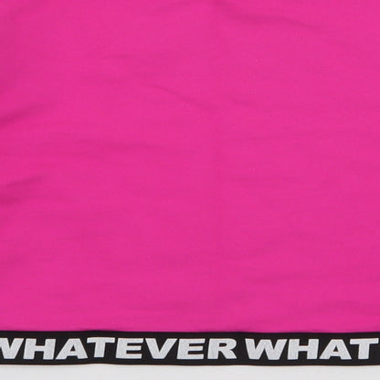 Funky Rocks Girls Pink  100% Cotton Pullover Sweatshirt Size 11-12 Years  Pullover - I don't care