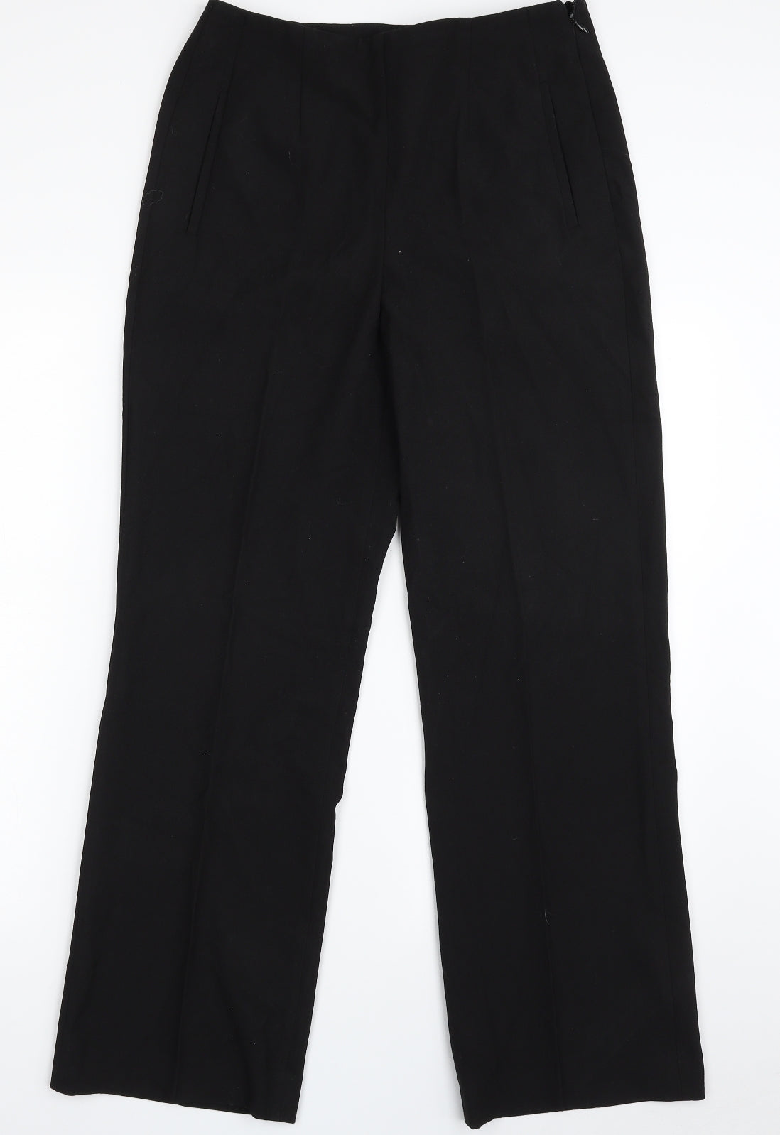 Lakeland Mens Black  Polyester Dress Pants Trousers Size 16 L29 in Regular Zip