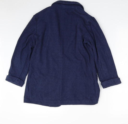 New Look Womens Blue   Jacket Blazer Size 8