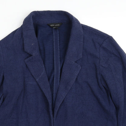 New Look Womens Blue   Jacket Blazer Size 8