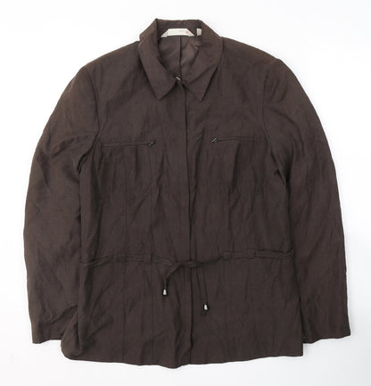 Womens UK Size 14 NEXT Brown Jacket