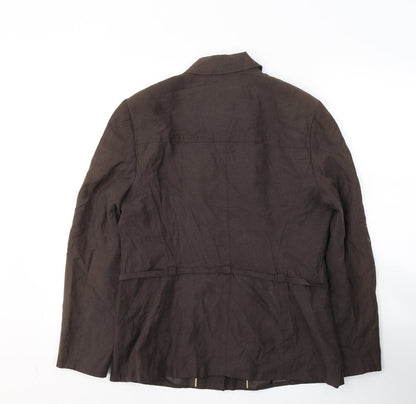 Womens UK Size 14 NEXT Brown Jacket