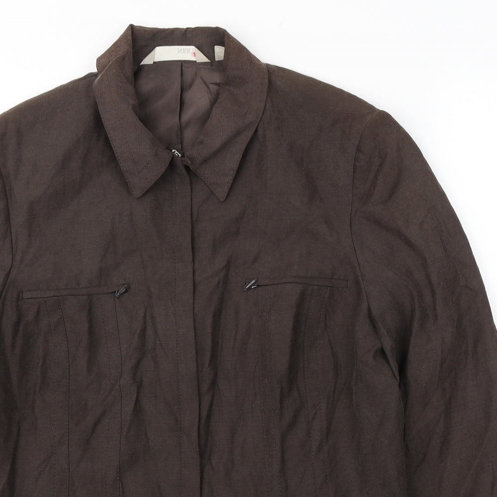 Womens UK Size 14 NEXT Brown Jacket