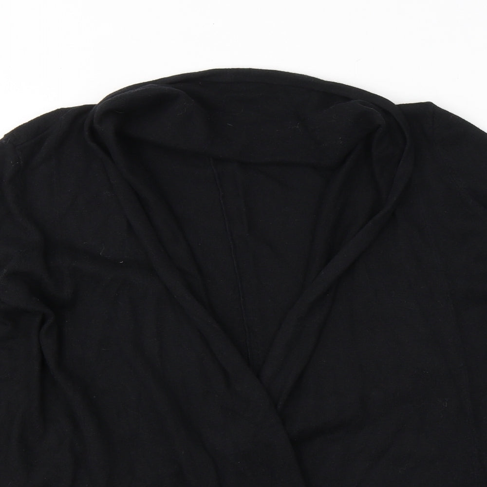 Womens UK Size 12 Marks and Spencer Black Basic T-Shirt