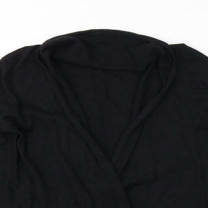 Womens UK Size 12 Marks and Spencer Black Basic T-Shirt