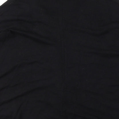 Womens UK Size 12 Marks and Spencer Black Basic T-Shirt