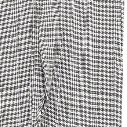 Innocent Womens Black Houndstooth Cotton Capri Leggings Size 12 L28 in