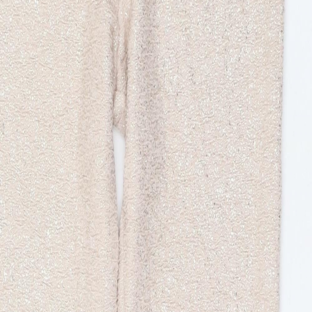 Womens UK Size 8 ASOS  Capri Beige Leggings