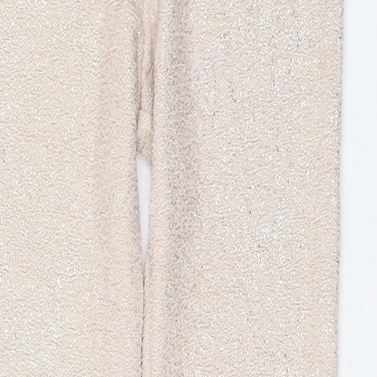 Womens UK Size 8 ASOS  Capri Beige Leggings