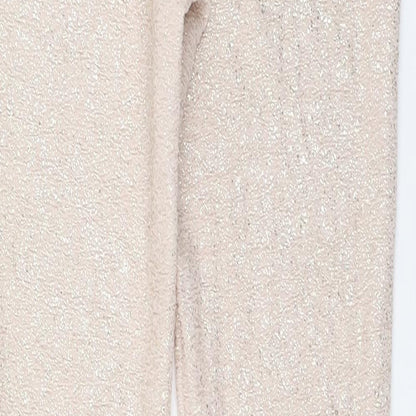 Womens UK Size 8 ASOS  Capri Beige Leggings