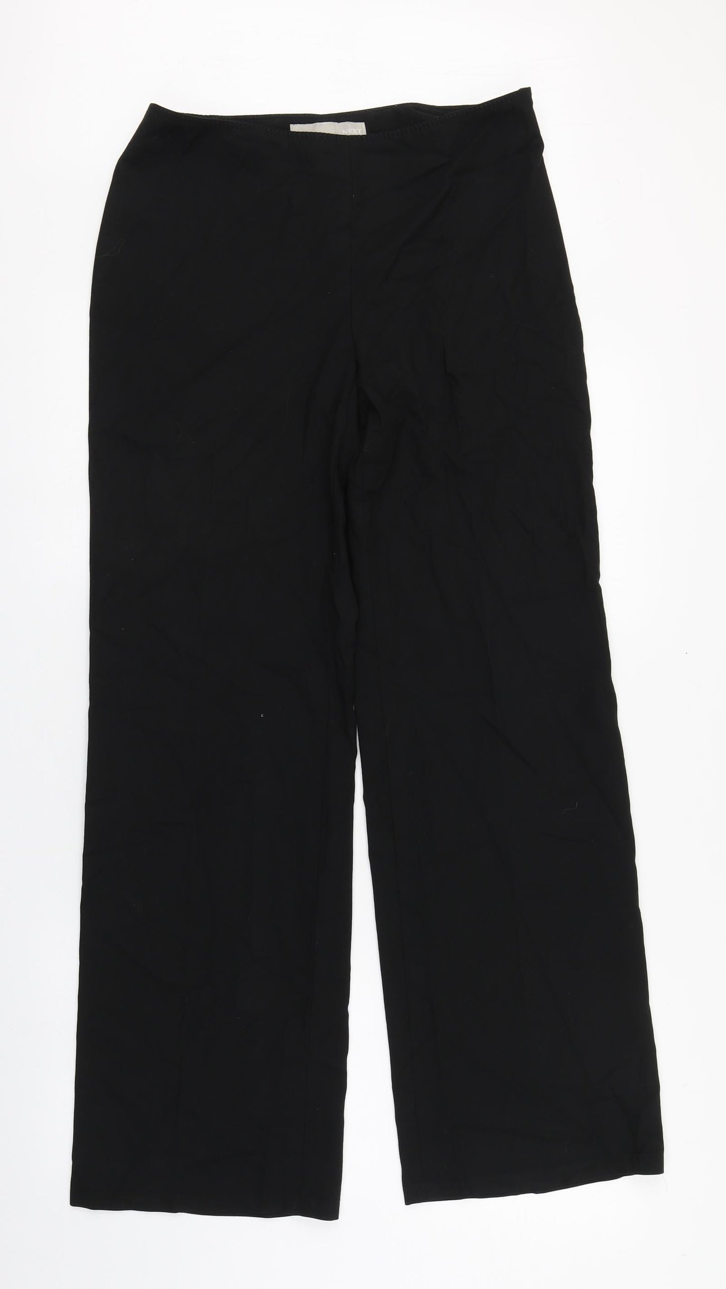 Womens UK Size 12 NEXT Regular Fit  Black Trousers