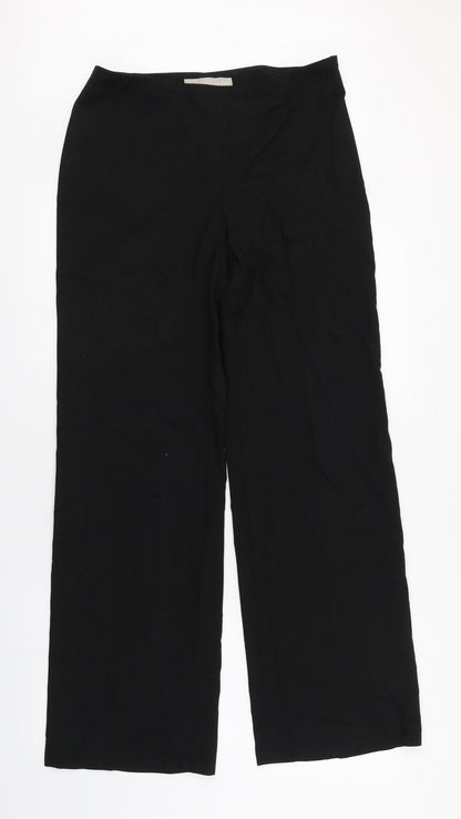 Womens UK Size 12 NEXT Regular Fit  Black Trousers