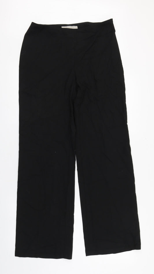 Womens UK Size 12 NEXT Regular Fit  Black Trousers